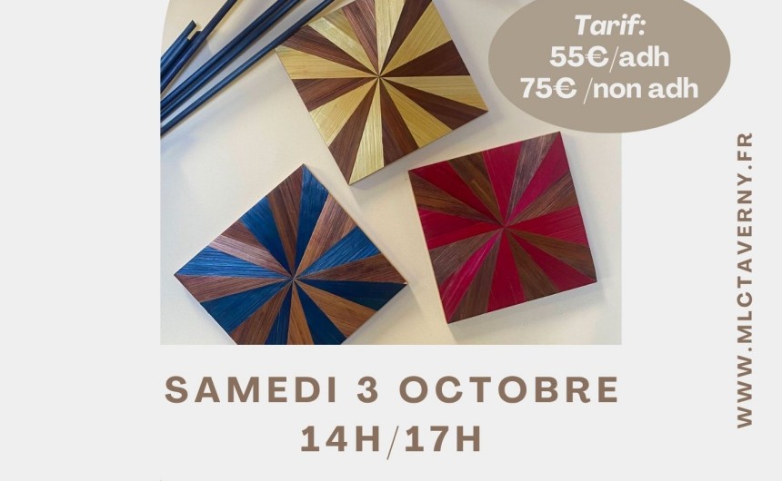 Stage Marqueterie de paille